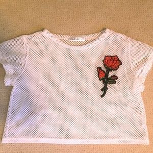 Mesh Crop top
